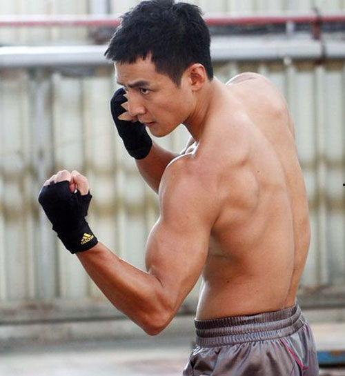 男明星肌肉照,男明星健身风采大揭秘